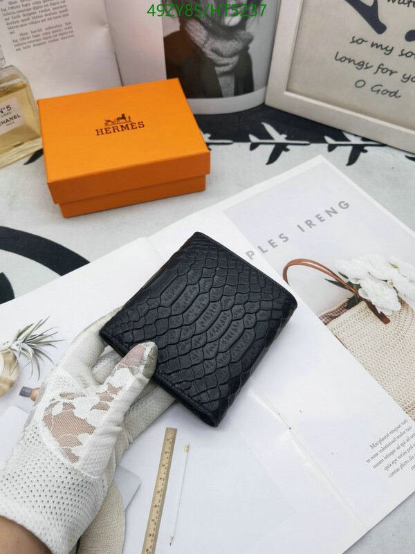 Hermes Bag-(4A)-Wallet-,Code: HT5237,$ 64USD