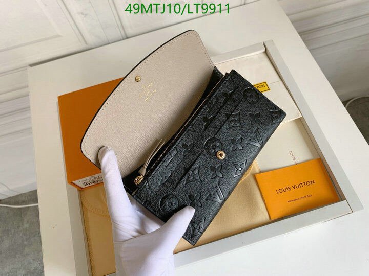 LV Bags-(4A)-Wallet-,Code: LT9911,$ 64USD