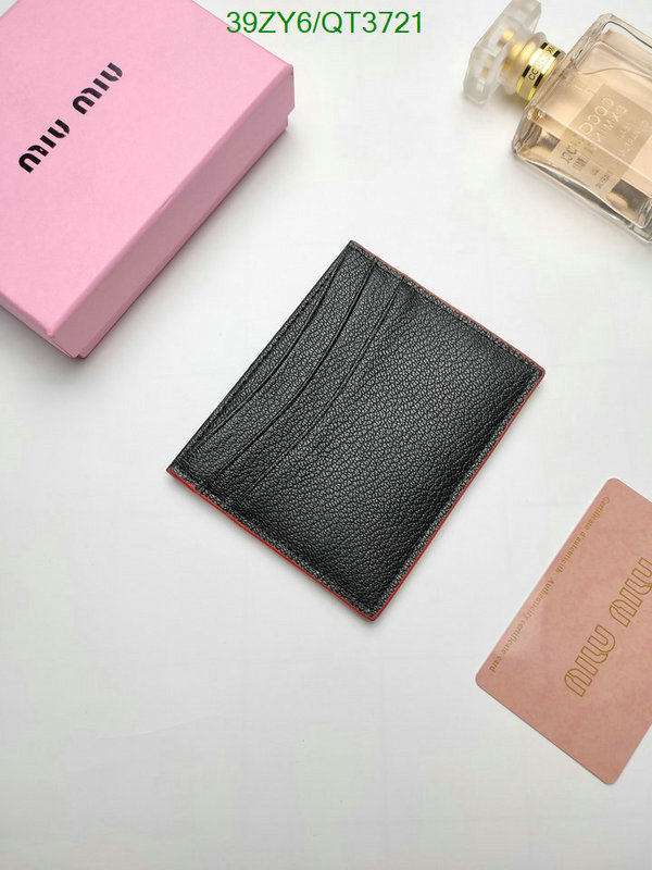 Miu Miu Bag-(4A)-Wallet- Code: QT3721 $ 51USD