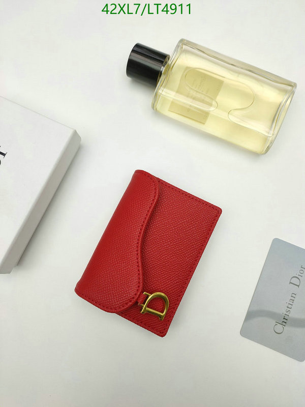 Dior Bags-(4A)-Wallet,Code: LT4911,$ 55USD