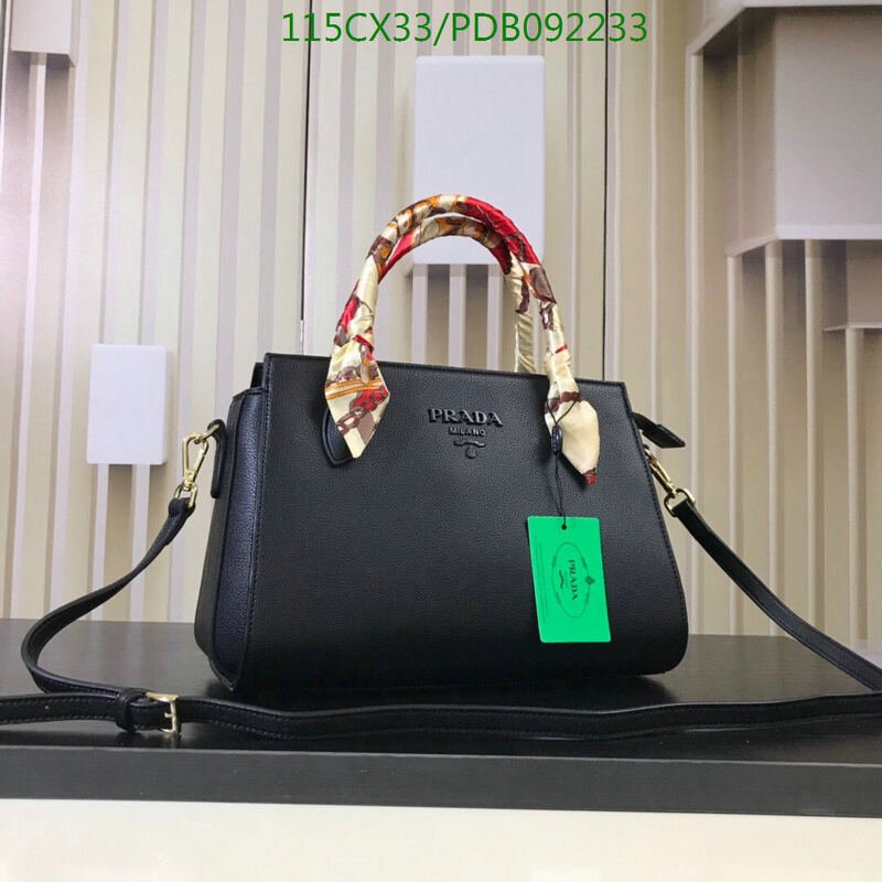 Prada Bag-(4A)-Handbag-,Code: PDB092233,$ 150USD
