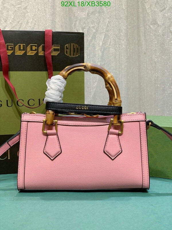 Gucci Bag-(4A)-Diana-Bamboo-,Code: XB3580,$ 120USD