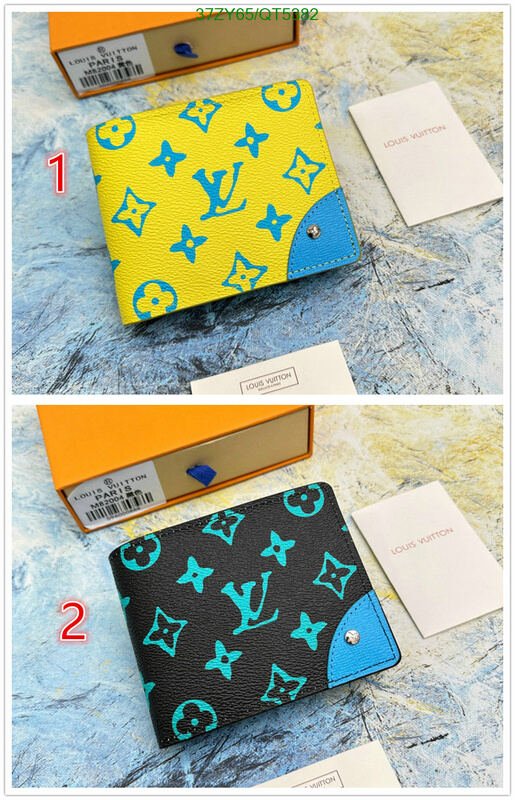 LV Bag-(4A)-Wallet- Code: QT5382 $ 49USD