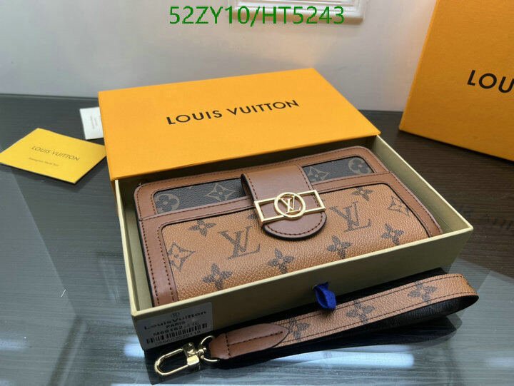 LV Bags-(4A)-Wallet-,Code: HT5243,$ 68USD