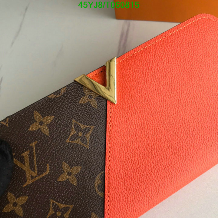 LV Bags-(4A)-Wallet-,Code: T060815,$ 55USD