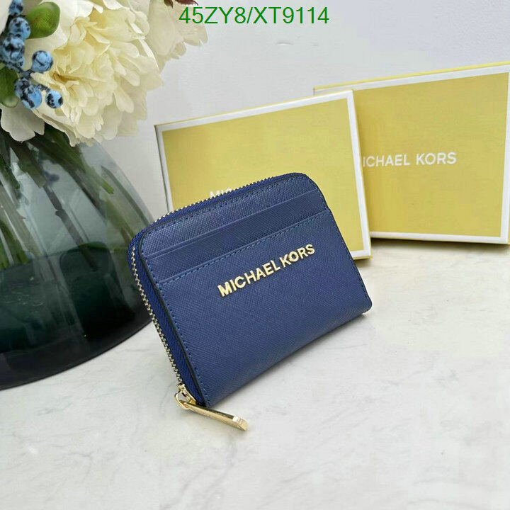 Michael Kors Bag-(4A)-Wallet- Code: XT9114 $ 59USD