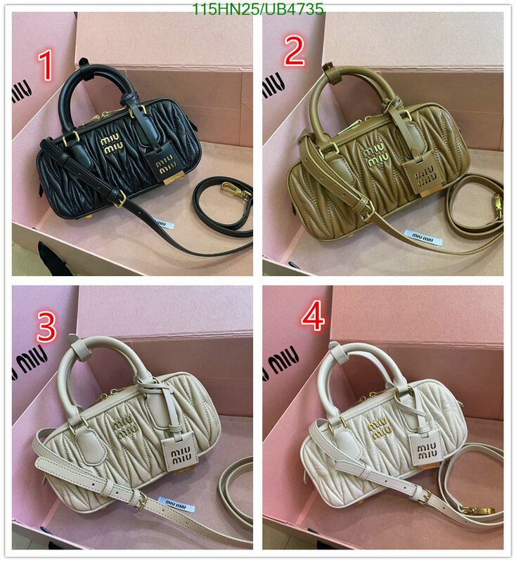 Miu Miu Bag-(4A)-Diagonal- Code: UB4735 $ 150USD