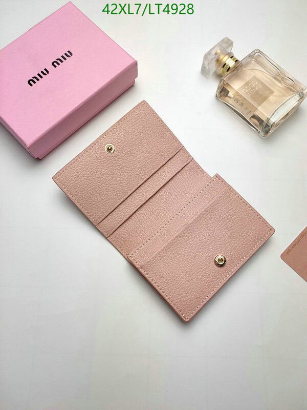 Miu Miu Bag-(4A)-Wallet-,Code: LT4928,$ 55USD