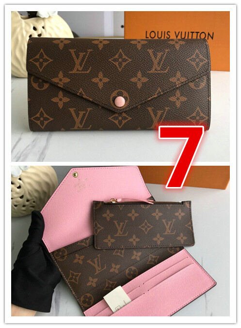 LV Bags-(4A)-Wallet-,Code: T060807,$ 42USD