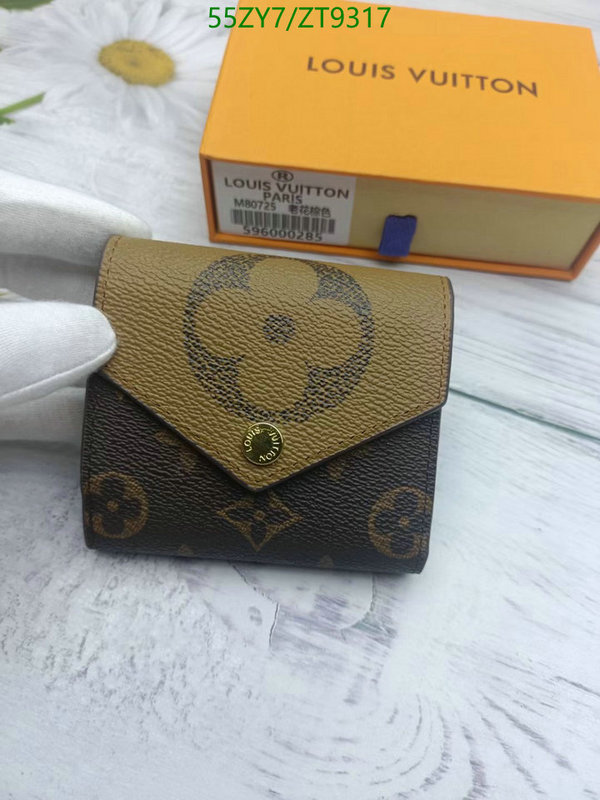 LV Bags-(4A)-Wallet-,Code: ZT9317,$ 72USD