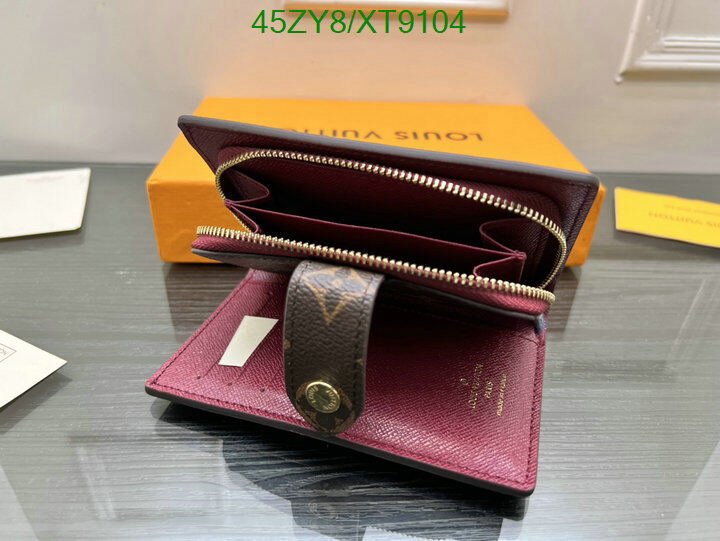 LV Bag-(4A)-Wallet- Code: XT9104 $ 59USD