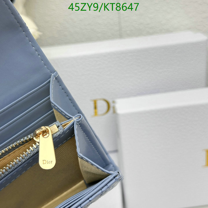 Dior Bag-(4A)-Wallet- Code: KT8647 $ 59USD