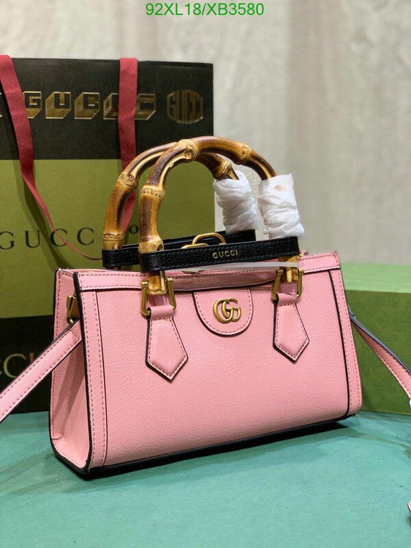 Gucci Bag-(4A)-Diana-Bamboo-,Code: XB3580,$ 120USD