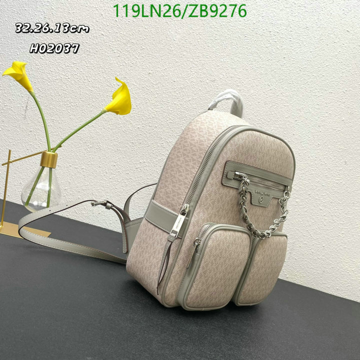 Michael Kors Bag-(4A)-Backpack-,Code: ZB9276,$ 155USD