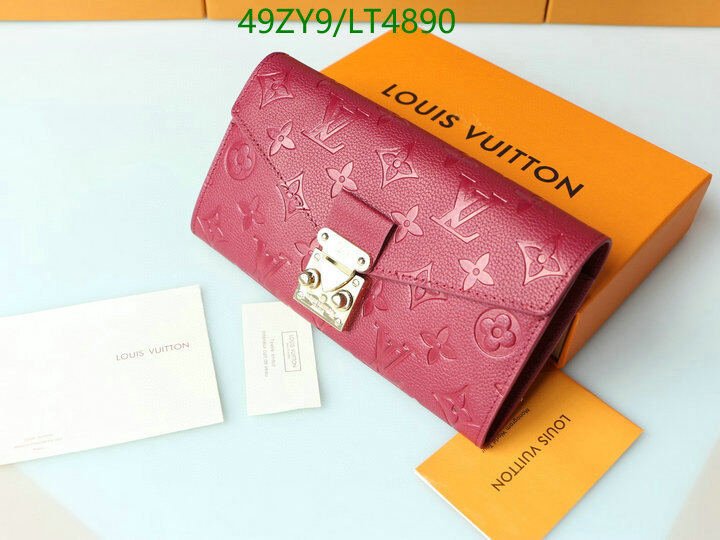 LV Bags-(4A)-Wallet-,Code: LT4890,$ 64USD