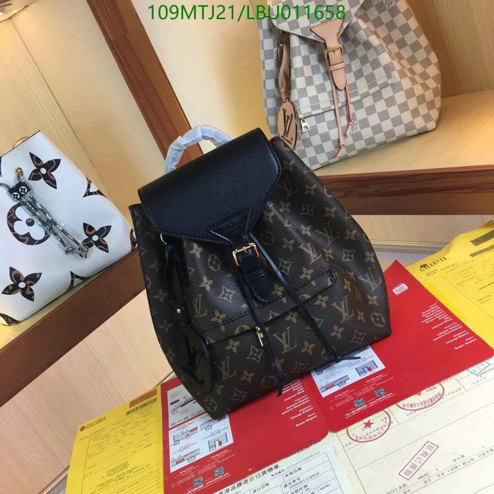 LV Bags-(4A)-Backpack-,Code: LBU011658,$ 142USD