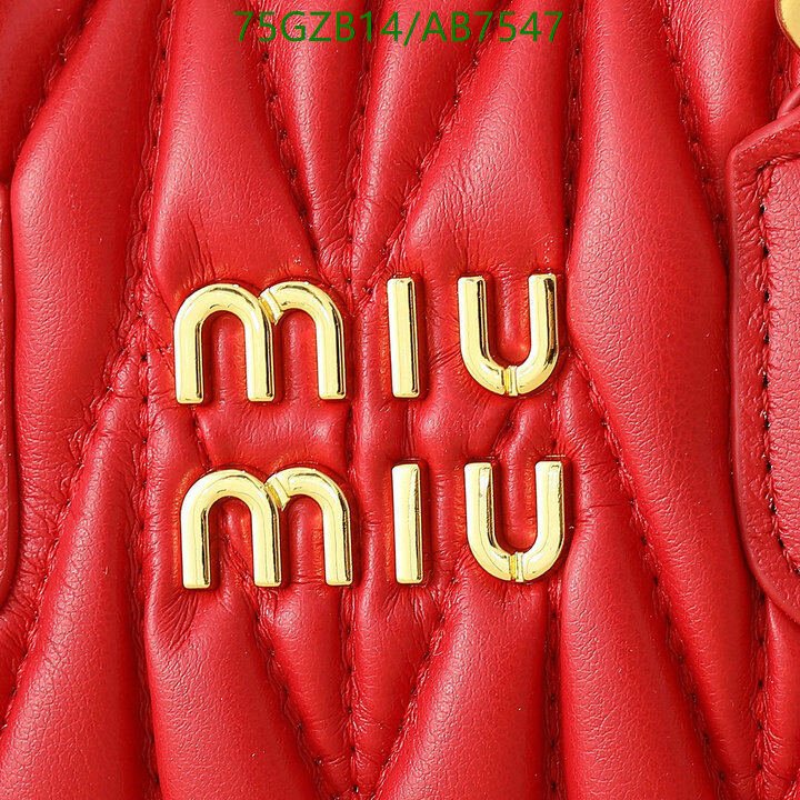 Miu Miu Bag-(4A)-Crossbody- Code: AB7547 $ 98USD