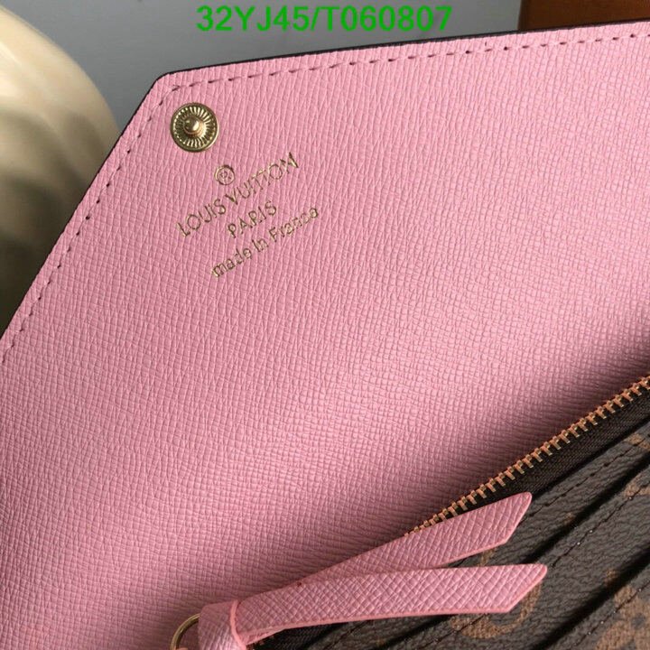LV Bags-(4A)-Wallet-,Code: T060807,$ 42USD