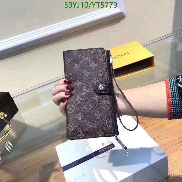 LV Bags-(4A)-Wallet-,Code: YT5779,$ 77USD