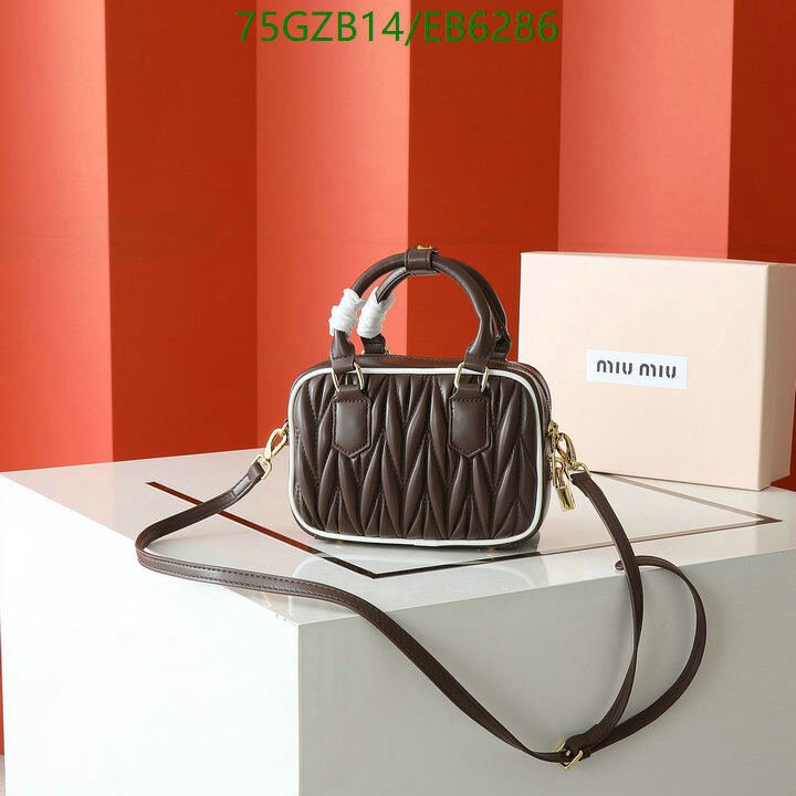 Miu Miu Bag-(4A)-Crossbody- Code: EB6286 $ 98USD