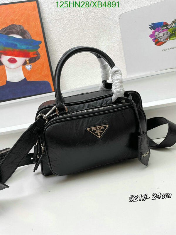 Prada Bag-(4A)-Handbag- Code: XB4891 $ 163USD