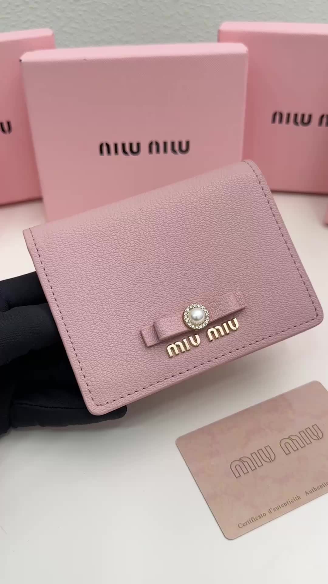 Miu Miu Bag-(4A)-Wallet- Code: QT5399 $ 59USD