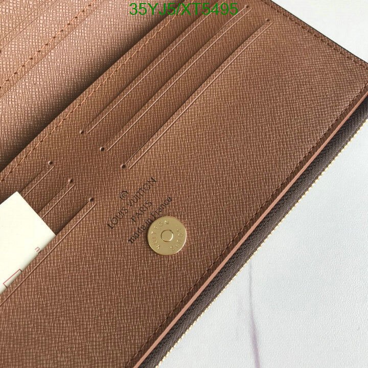 LV Bags-(4A)-Wallet-,Code: XT5495,$ 46USD
