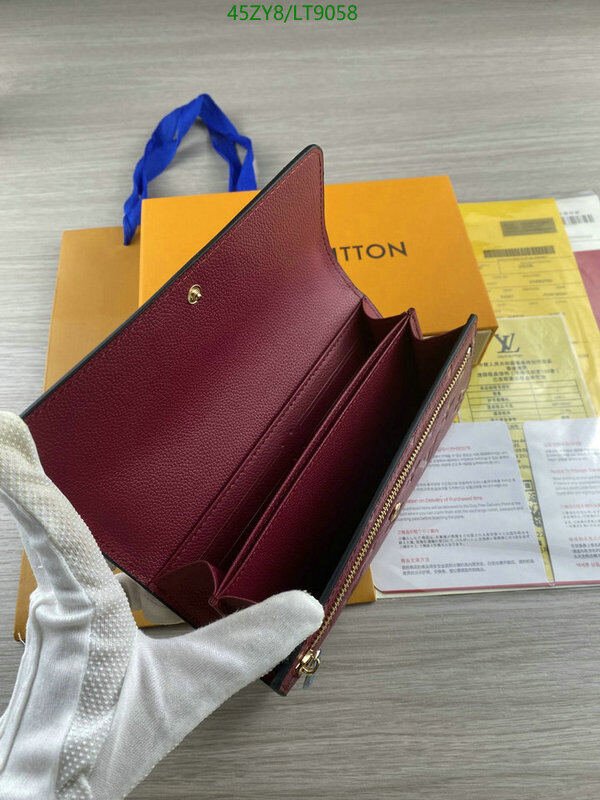 LV Bags-(4A)-Wallet-,Code: LT9058,$ 59USD