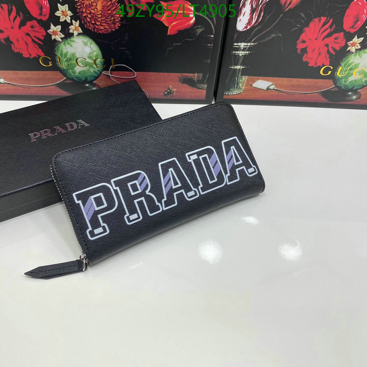Prada Bag-(4A)-Wallet- Code: LT4905 $ 64USD