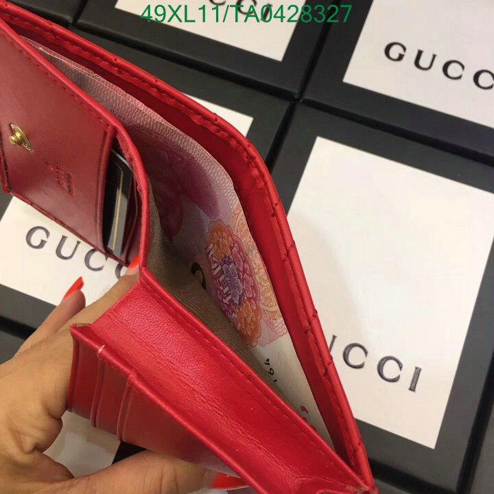 Gucci Bag-(4A)-Wallet-,Code:TA0428325,$ 64USD
