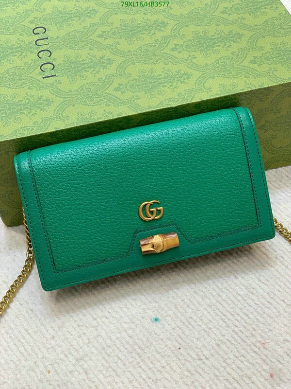 Gucci Bag-(4A)-Diagonal-,Code: HB3577,$ 103USD