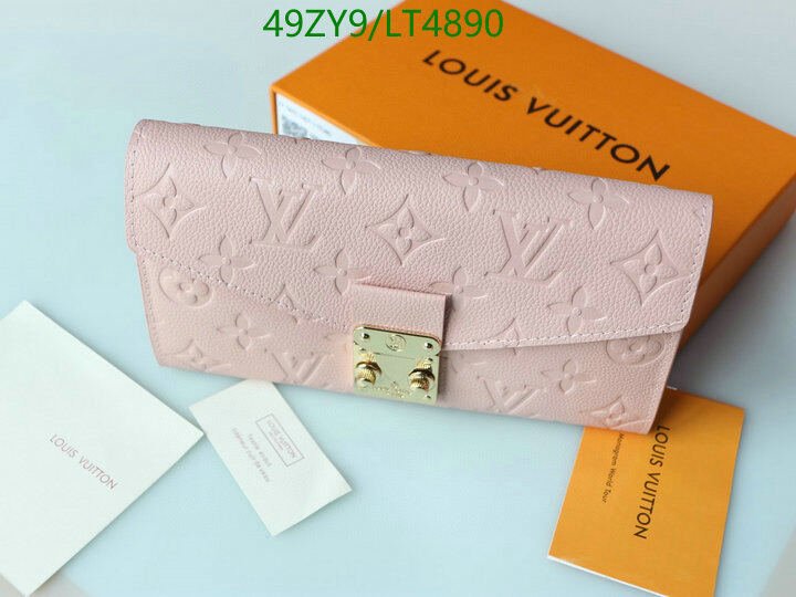 LV Bags-(4A)-Wallet-,Code: LT4890,$ 64USD
