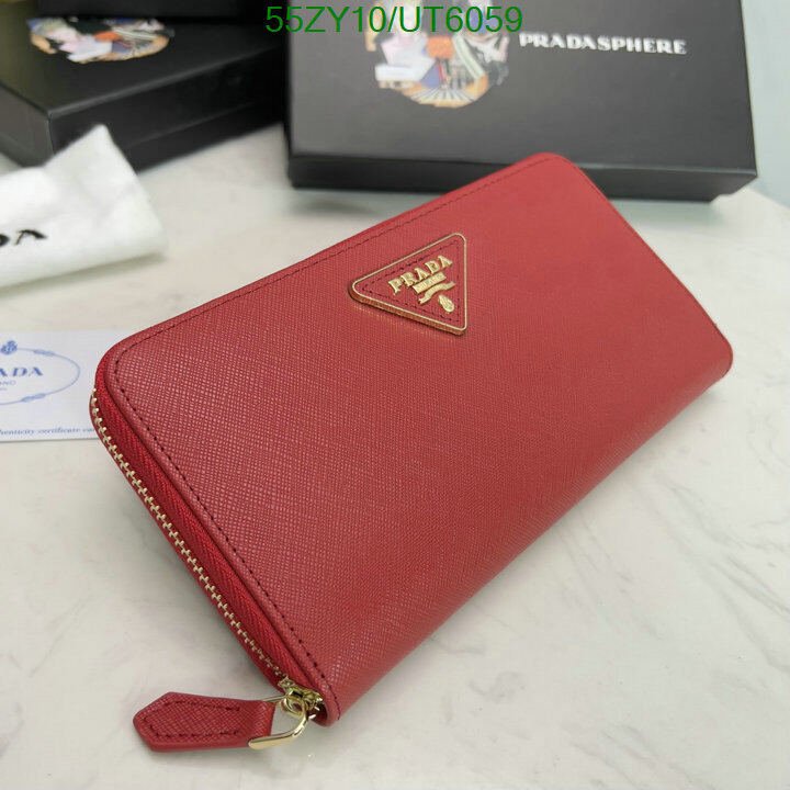 Prada Bag-(4A)-Wallet- Code: UT6059 $ 72USD