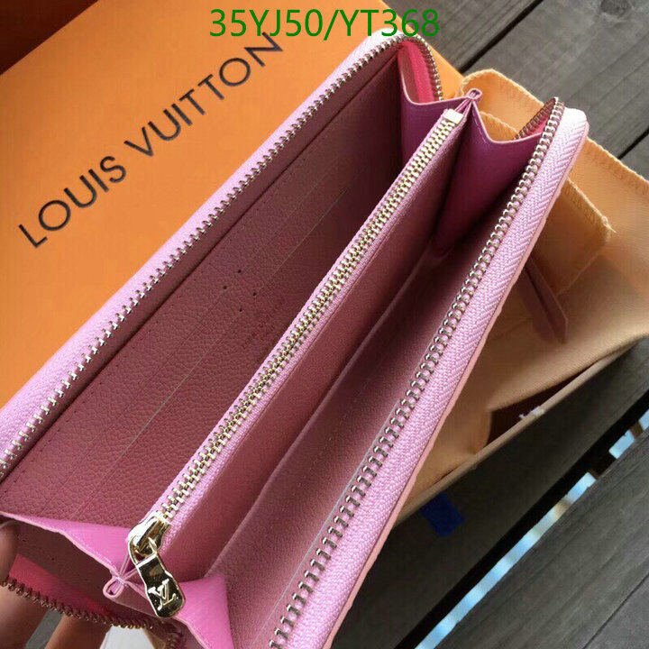 LV Bags-(4A)-Wallet-,Code: YT368,$ 46USD