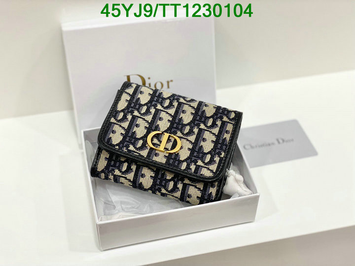 Dior Bags-(4A)-Wallet- Code: TT1230104 $ 59USD