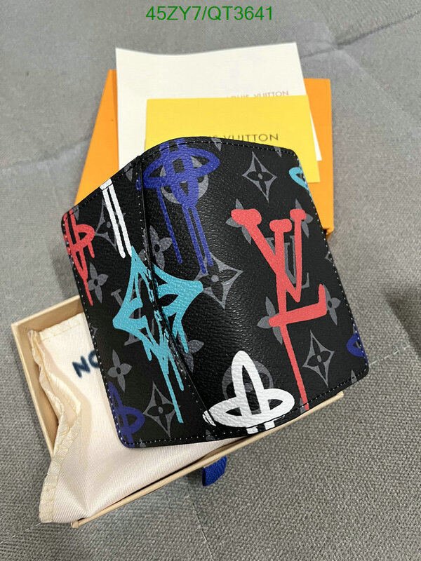 LV Bag-(4A)-Wallet- Code: QT3641 $ 59USD