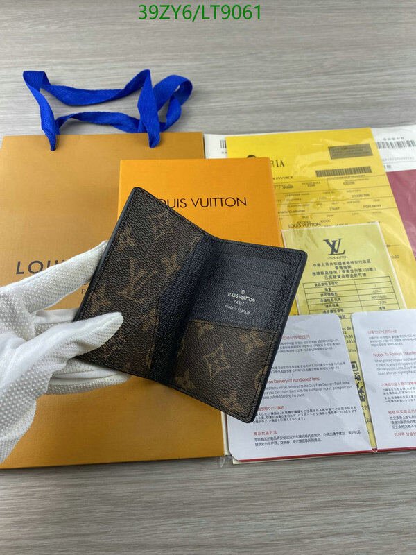 LV Bags-(4A)-Wallet-,Code: LT9061,$ 51USD
