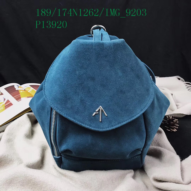 Manu Atelier Bag-(4A)-Backpack-,Code:MAB110703,$ 246USD