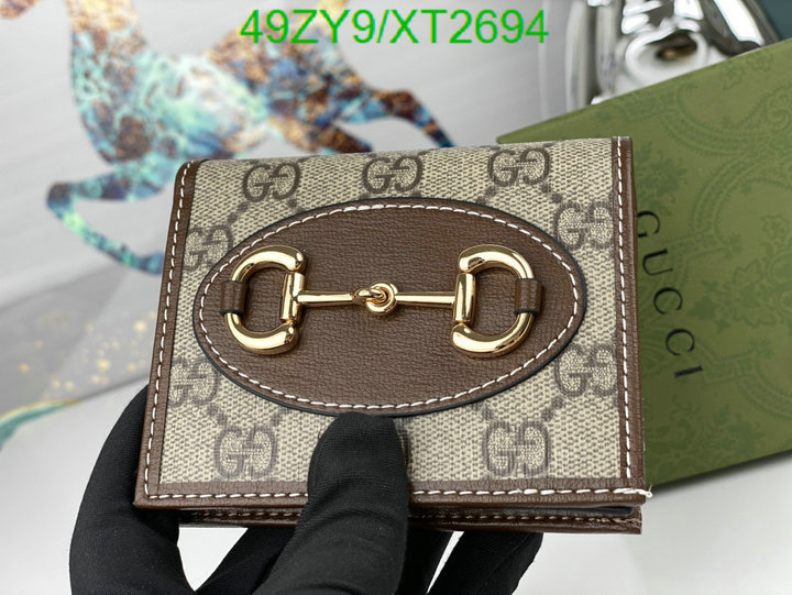 Gucci Bag-(4A)-Wallet-,Code: XT2694,$ 64USD