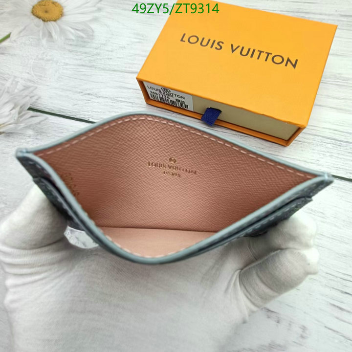 LV Bags-(4A)-Wallet-,Code: ZT9314,$ 64USD