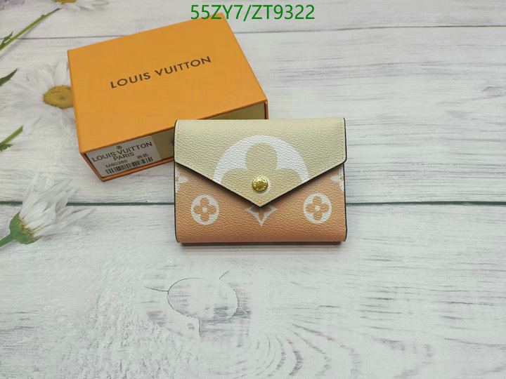LV Bags-(4A)-Wallet-,Code: ZT9322,$ 72USD