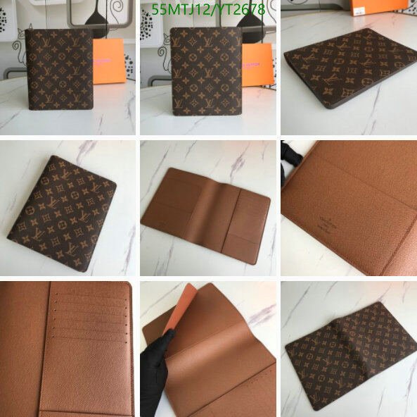 LV Bags-(4A)-Wallet-,Code: YT2678,$ 72USD
