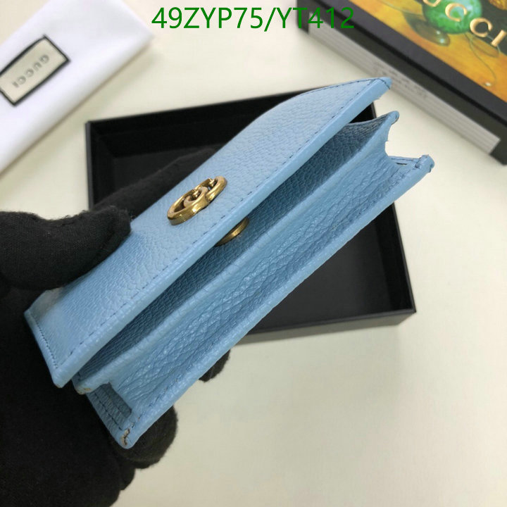 Gucci Bag-(4A)-Wallet-,Code: YT412,$ 64USD