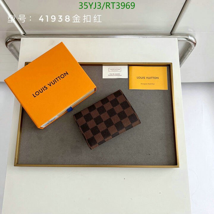 LV Bag-(4A)-Wallet- Cod8: RT3969 $ 46USD