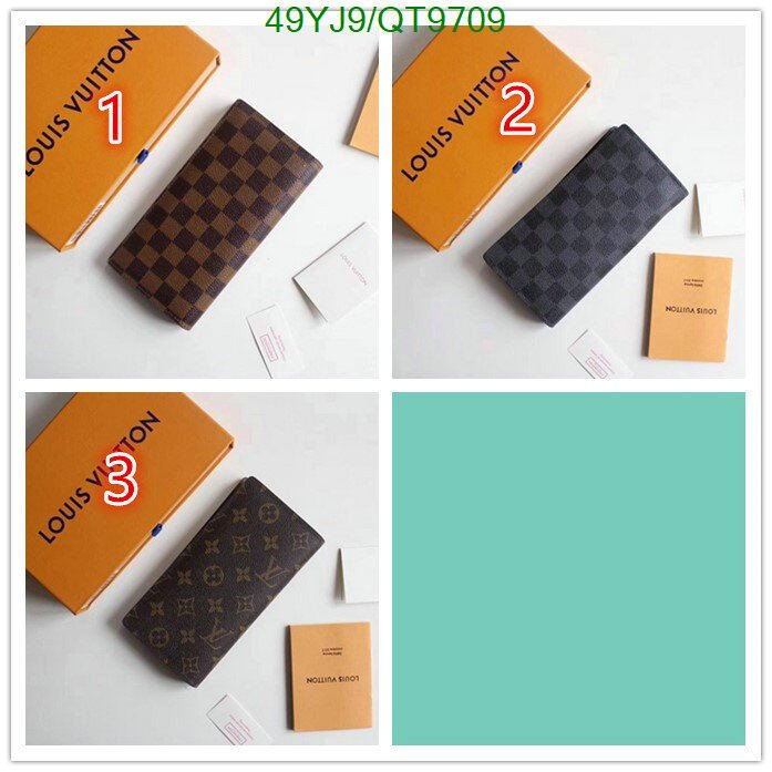 LV Bag-(4A)-Wallet- Code: QT9709 $ 64USD
