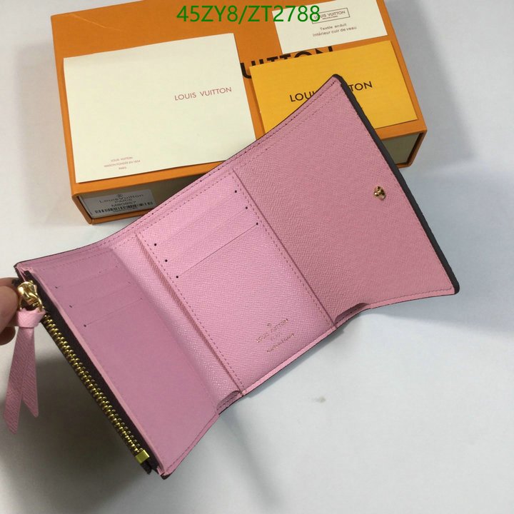 LV Bags-(4A)-Wallet-,Code: ZT2788,$ 59USD