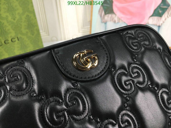 Gucci Bag-(4A)-Diagonal-,Code: HB3545,$ 129USD