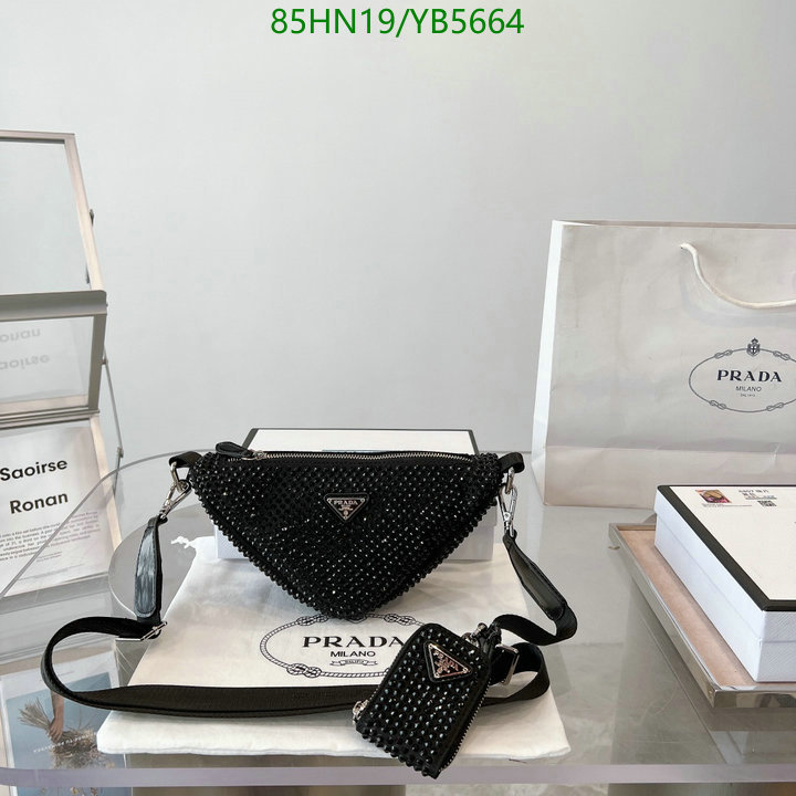 Prada Bag-(4A)-Triangle-,Code: YB5664,$ 111USD