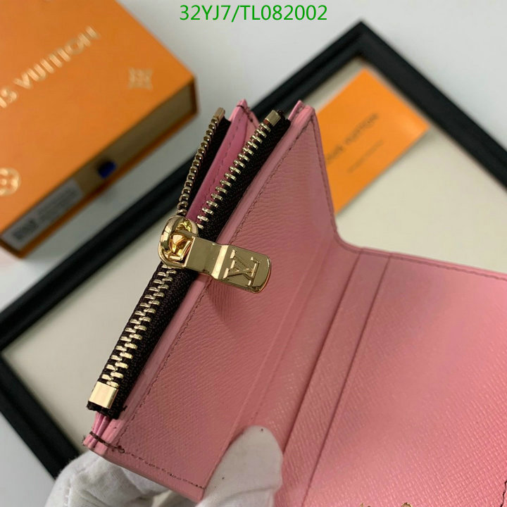 LV Bags-(4A)-Wallet-,Code: TL082002,$ 42USD