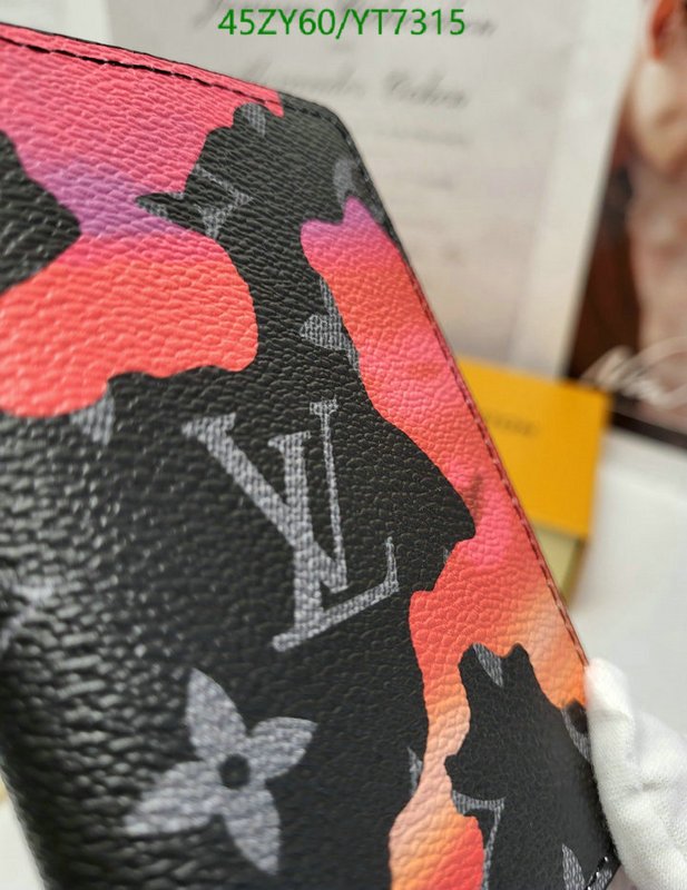 LV Bags-(4A)-Wallet-,Code: YT7315,$ 59USD